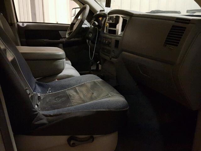 3D7KS28A08G163322 - 2008 DODGE RAM 2500 S GRAY photo 5