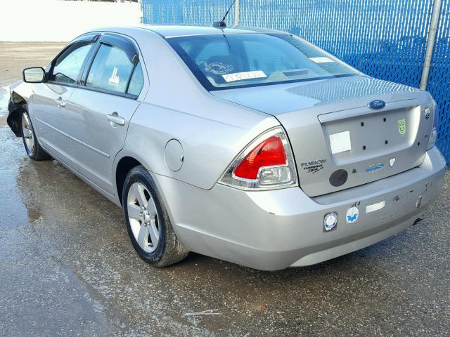 3FAHP07Z17R271765 - 2007 FORD FUSION SE SILVER photo 3