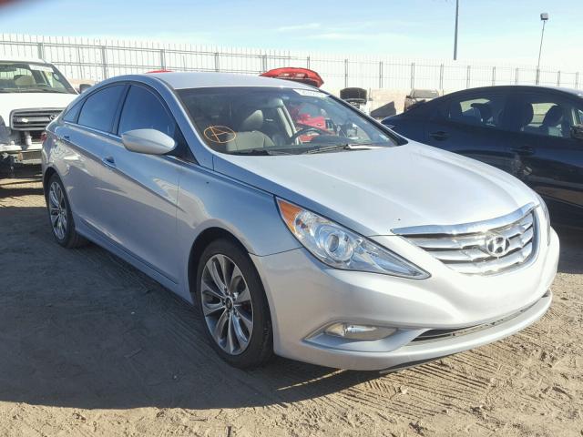 5NPEC4AC2CH443819 - 2012 HYUNDAI SONATA SE BLUE photo 1