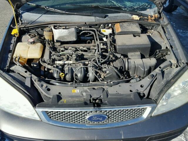 1FAFP36NX5W125558 - 2005 FORD FOCUS ZXW GRAY photo 7