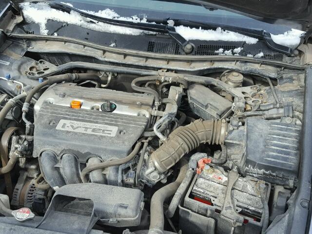 1HGCP26858A808997 - 2008 HONDA ACCORD EXL GRAY photo 7