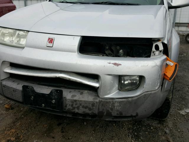 5GZCZ63475S811065 - 2005 SATURN VUE SILVER photo 9