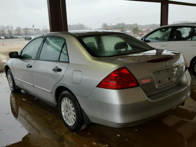 1HGCM56146A162202 - 2006 HONDA ACCORD VAL SILVER photo 3