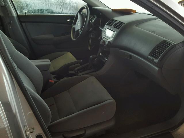 1HGCM56146A162202 - 2006 HONDA ACCORD VAL SILVER photo 5