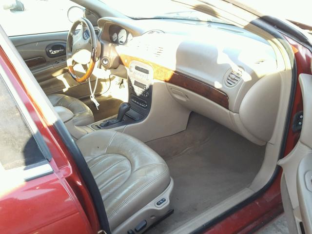 2C3AE66G91H703630 - 2001 CHRYSLER 300M BURGUNDY photo 5