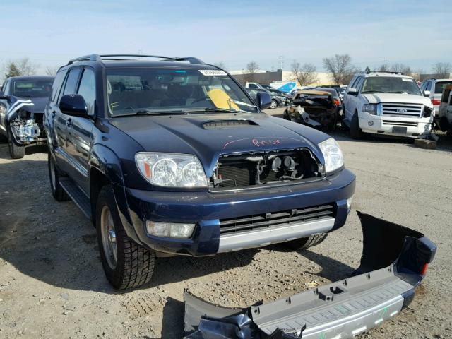 JTEBT14R248015066 - 2004 TOYOTA 4RUNNER SR BLUE photo 1