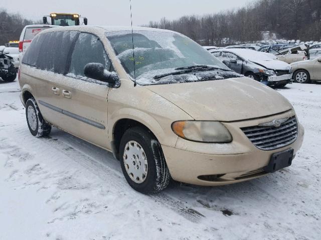 1C4GJ453X1B140648 - 2001 CHRYSLER VOYAGER LX GOLD photo 1