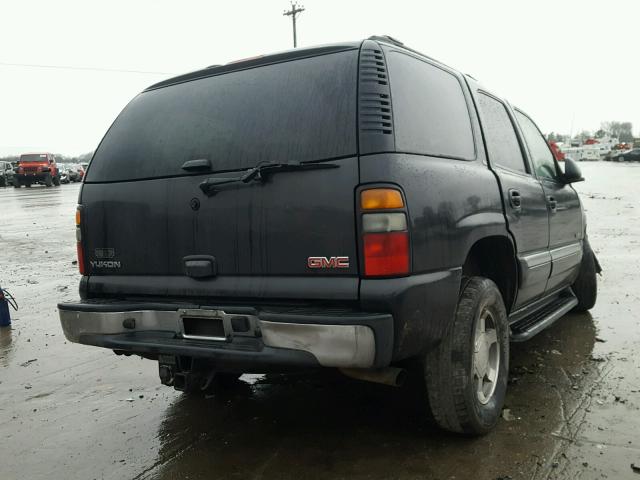 1GKEK13TX5J255868 - 2005 GMC YUKON BLACK photo 4