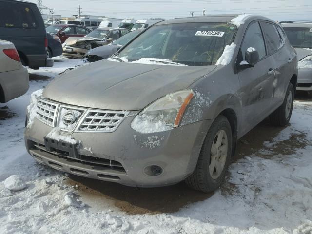 JN8AS5MVXAW101664 - 2010 NISSAN ROGUE S GRAY photo 2