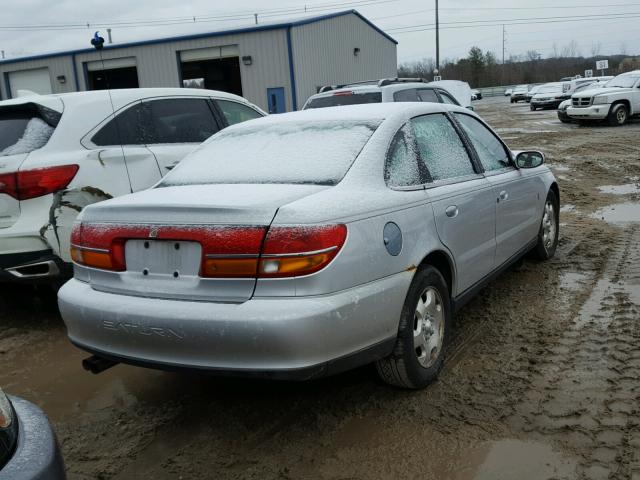 1G8JW54R02Y510338 - 2002 SATURN L300 SILVER photo 4