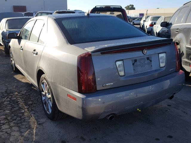 1G6DC67A850216523 - 2005 CADILLAC STS GRAY photo 3