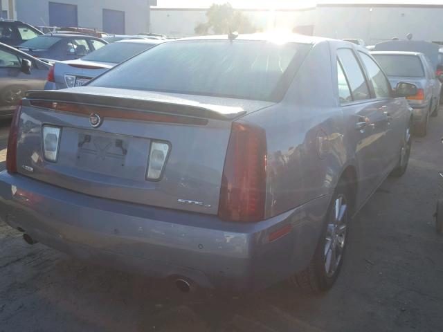 1G6DC67A850216523 - 2005 CADILLAC STS GRAY photo 4