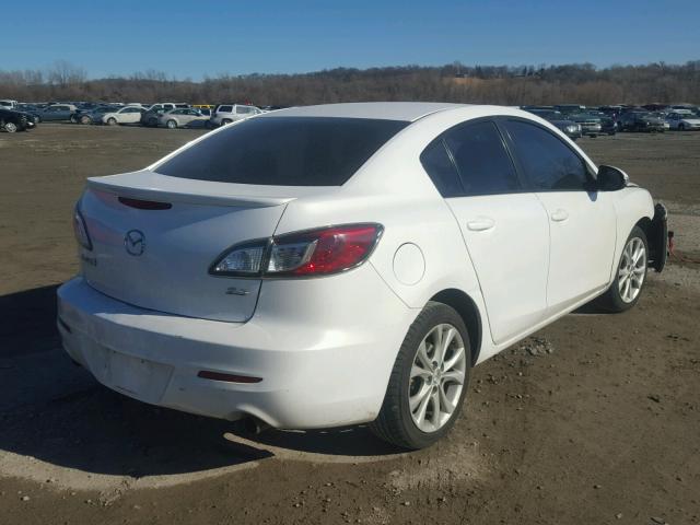 JM1BL1S51A1145428 - 2010 MAZDA 3 S WHITE photo 4