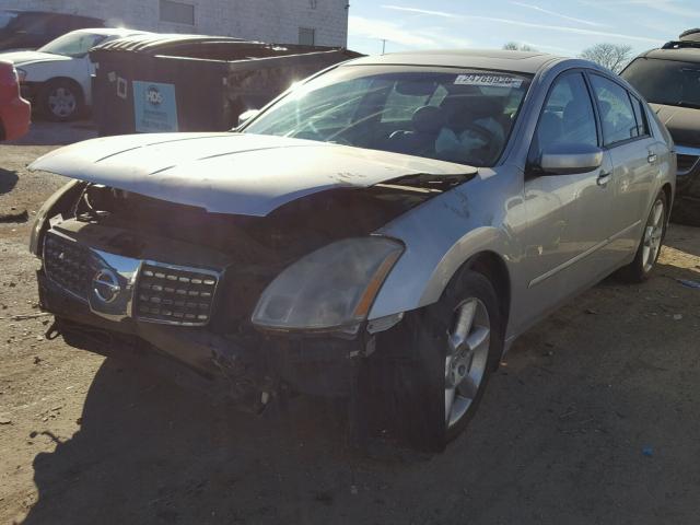 1N4BA41E74C875139 - 2004 NISSAN MAXIMA SE SILVER photo 2