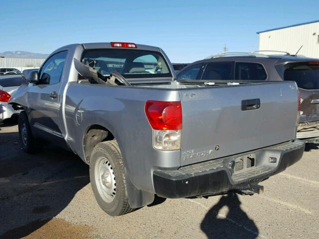 5TFJU52147X001729 - 2007 TOYOTA TUNDRA SILVER photo 3