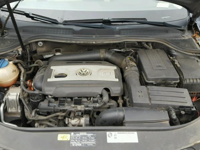 WVWMP7AN3AE567372 - 2010 VOLKSWAGEN CC SPORT GRAY photo 7