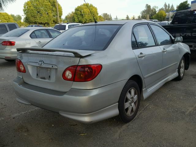 1NXBR32E03Z050639 - 2003 TOYOTA COROLLA CE SILVER photo 4