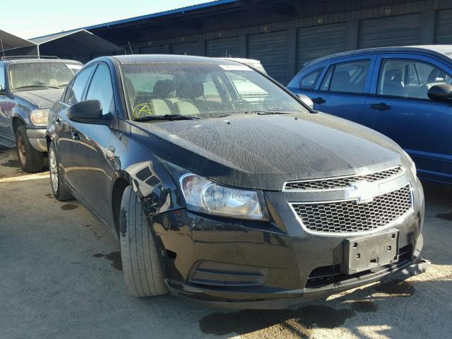 1G1PC5SH8C7232775 - 2012 CHEVROLET CRUZE LS BLACK photo 1