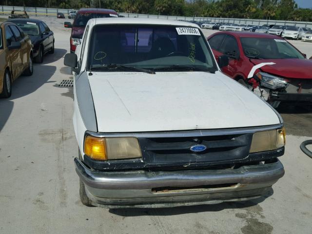 1FTCR10A2TPB56960 - 1996 FORD RANGER WHITE photo 9