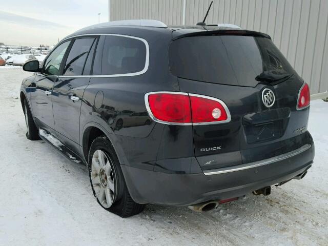 5GAEV23728J287506 - 2008 BUICK ENCLAVE CX BLACK photo 3