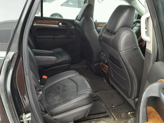 5GAEV23728J287506 - 2008 BUICK ENCLAVE CX BLACK photo 6