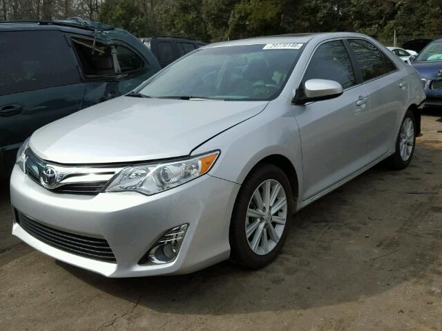 4T1BF1FK8EU347027 - 2014 TOYOTA CAMRY L SILVER photo 2