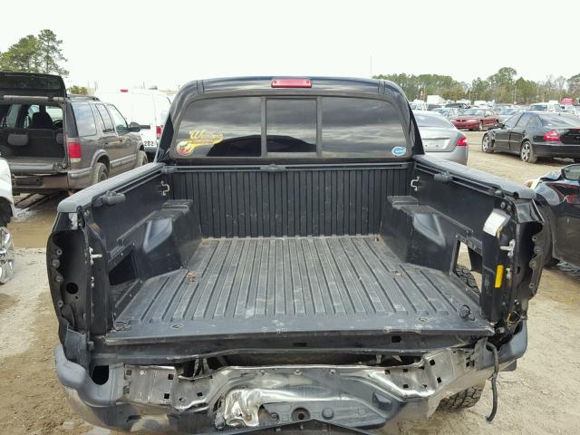 5TFLU4EN0DX051105 - 2013 TOYOTA TACOMA DOU BLACK photo 9