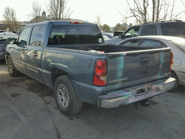 2GCEC13V471118058 - 2007 CHEVROLET SILVERADO GREEN photo 3