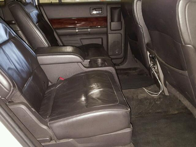 2FMEK62C59BA03882 - 2009 FORD FLEX SEL أبيض صورة 6