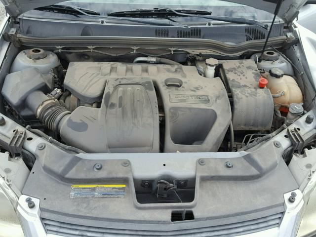 1G1AF5F54A7134112 - 2010 CHEVROLET COBALT 2LT SILVER photo 7