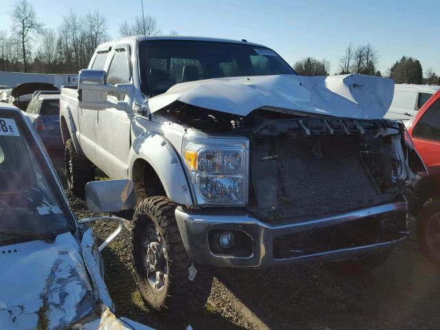 1FT8W3B61BEC42922 - 2011 FORD F350 SUPER WHITE photo 1