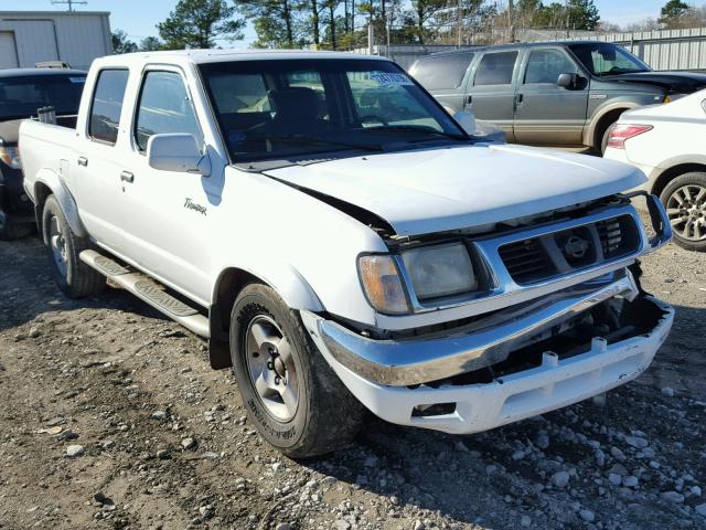 1N6ED27T7YC426488 - 2000 NISSAN FRONTIER C WHITE photo 1