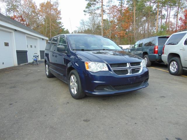 2C4RDGBG5DR616514 - 2013 DODGE GRAND CARA BLUE photo 2