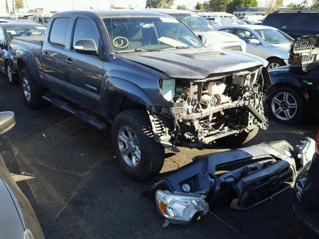 3TMMU4FN5EM064829 - 2014 TOYOTA TACOMA DOU CHARCOAL photo 1