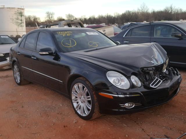 WDBUF72X57A993646 - 2007 MERCEDES-BENZ E 550 BLACK photo 1