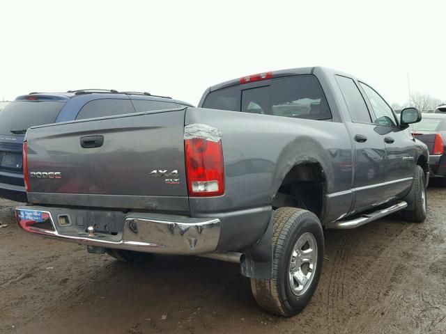 1D7HU18N33S361220 - 2003 DODGE RAM 1500 S GRAY photo 4