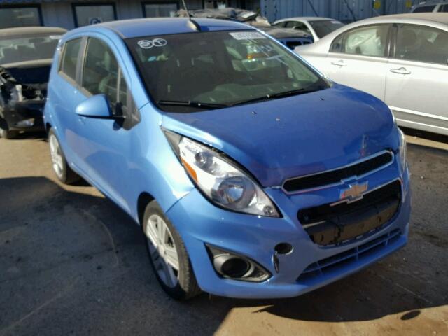 KL8CD6S91FC776069 - 2015 CHEVROLET SPARK 1LT BLUE photo 1