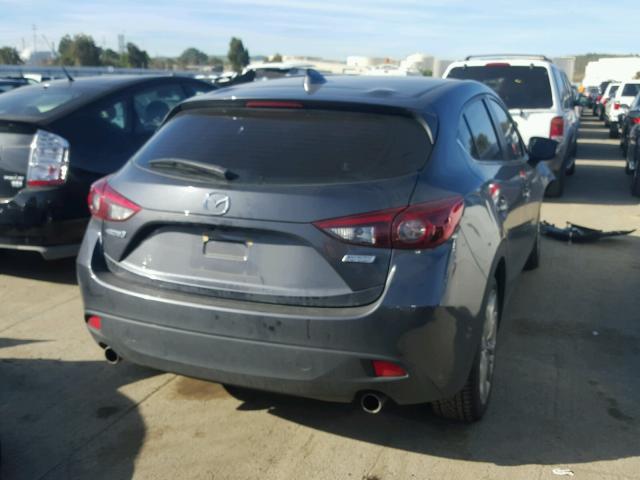 JM1BM1N37G1340515 - 2016 MAZDA 3 GRAND TO CHARCOAL photo 4