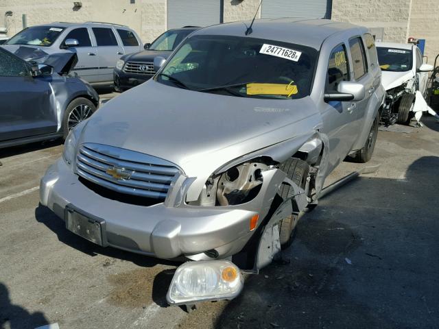 3GNDA23D68S595831 - 2008 CHEVROLET HHR LT SILVER photo 2