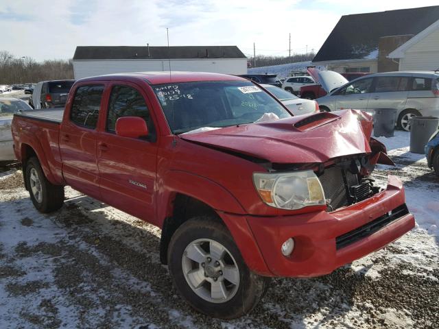 5TEMU52N97Z434598 - 2007 TOYOTA TACOMA DOU RED photo 1