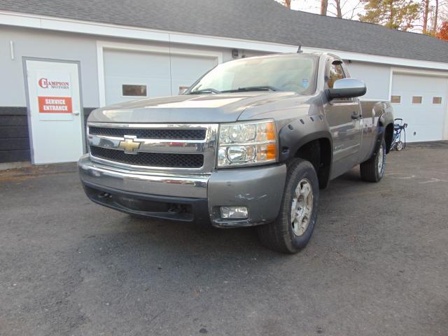 1GCEK14097E541299 - 2007 CHEVROLET SILVERADO GRAY photo 1