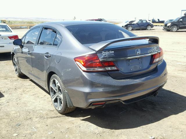 2HGFB6E50EH703663 - 2014 HONDA CIVIC SI GRAY photo 3