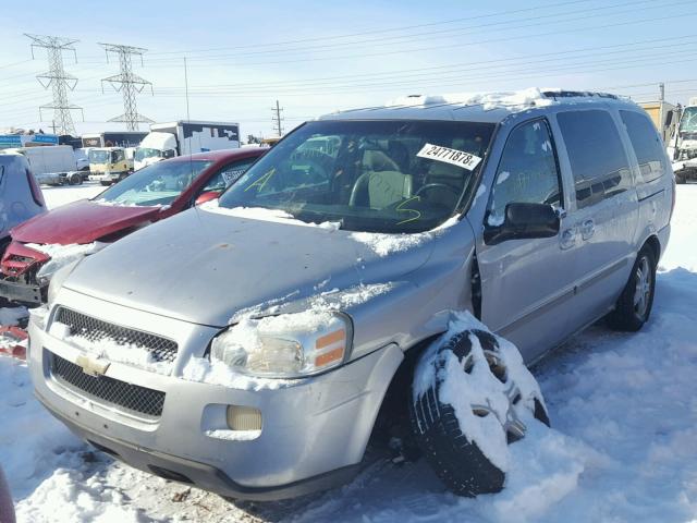 1GNDV23LX5D284278 - 2005 CHEVROLET UPLANDER L SILVER photo 2