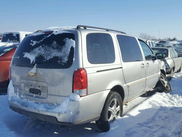 1GNDV23LX5D284278 - 2005 CHEVROLET UPLANDER L SILVER photo 4