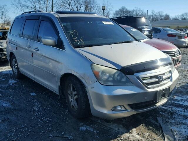 5FNRL38626B401147 - 2006 HONDA ODYSSEY EX SILVER photo 1