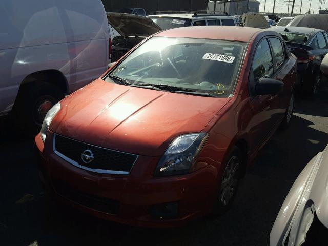 3N1AB6AP4BL636569 - 2011 NISSAN SENTRA 2.0 MAROON photo 2