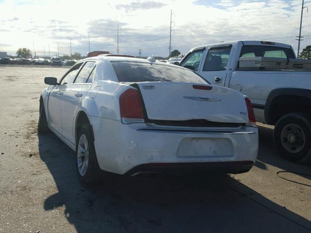 2C3CCAAG3GH235525 - 2016 CHRYSLER 300 LIMITE WHITE photo 3