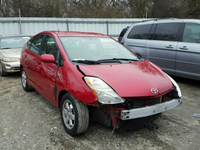 JTDKB20U777574744 - 2007 TOYOTA PRIUS RED photo 1