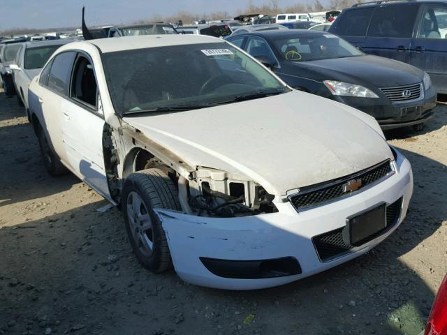 2G1WS55R179418021 - 2007 CHEVROLET IMPALA POL WHITE photo 1