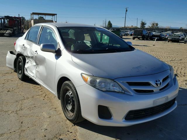 2T1BU4EE4BC538234 - 2011 TOYOTA COROLLA BA SILVER photo 1